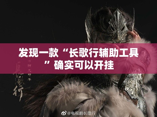 发现一款“长歌行辅助工具”确实可以开挂