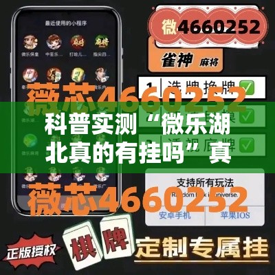 科普实测“微乐湖北真的有挂吗”真可以装挂