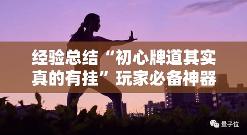 经验总结“初心牌道其实真的有挂”玩家必备神器