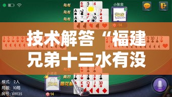 技术解答“福建兄弟十三水有没有起手好牌挂”真可以装挂