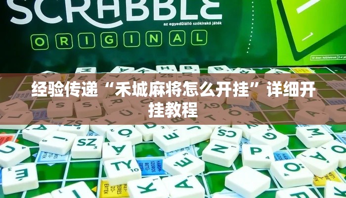经验传递“禾城麻将怎么开挂	”详细开挂教程