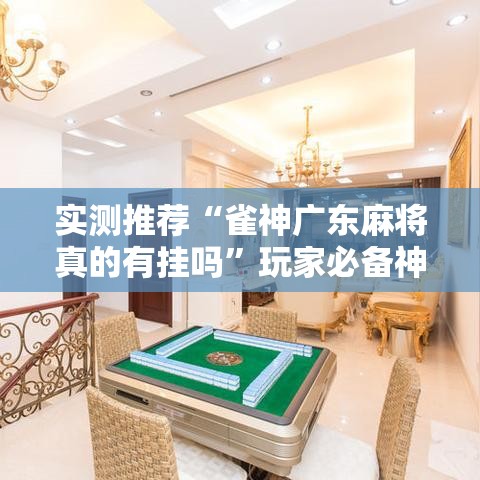 实测推荐“雀神广东麻将真的有挂吗	”玩家必备神器