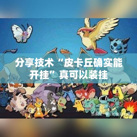 分享技术“皮卡丘确实能开挂”真可以装挂