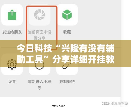 今日科技“兴隆有没有辅助工具”分享详细开挂教程