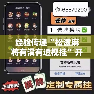 经验传递“松滋麻将有没有透视挂”开挂详细方法