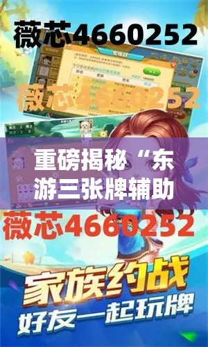 重磅揭秘“东游三张牌辅助软件”揭秘曝光猫腻
