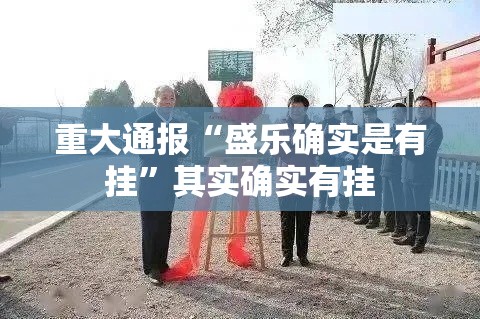重大通报“盛乐确实是有挂”其实确实有挂