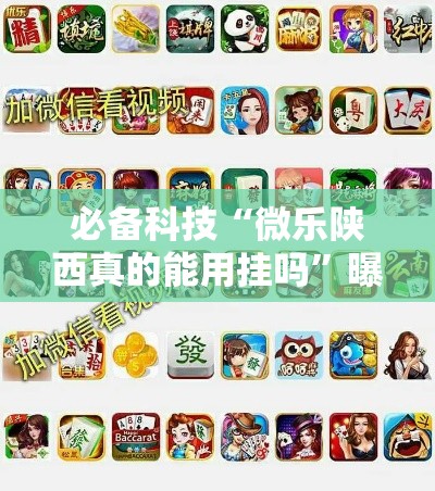 必备科技“微乐陕西真的能用挂吗”曝光透视猫腻