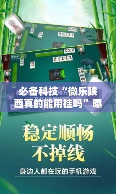 必备科技“微乐陕西真的能用挂吗	”曝光透视猫腻