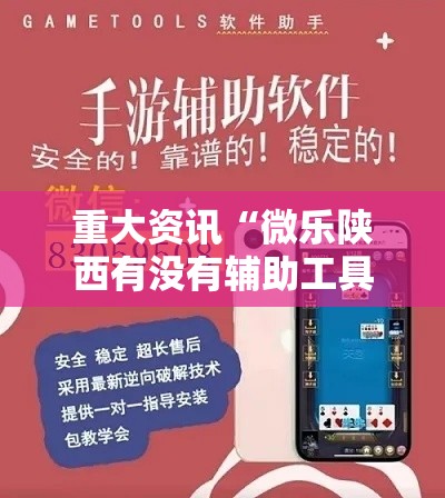 重大资讯“微乐陕西有没有辅助工具”详细分享步骤