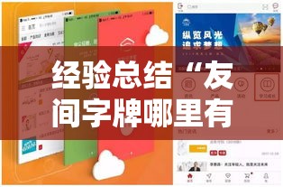经验总结“友间字牌哪里有透视挂	”2026用挂