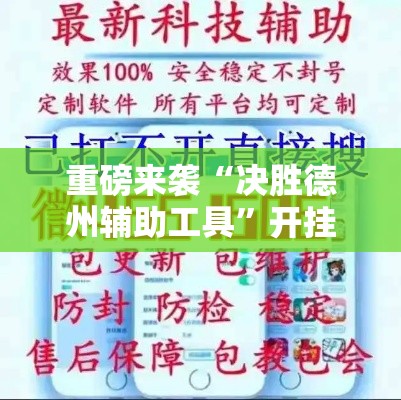 重磅来袭“决胜德州辅助工具”开挂神器
