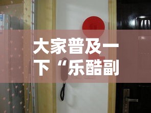 大家普及一下“乐酷副厅有挂么”其实确实有挂