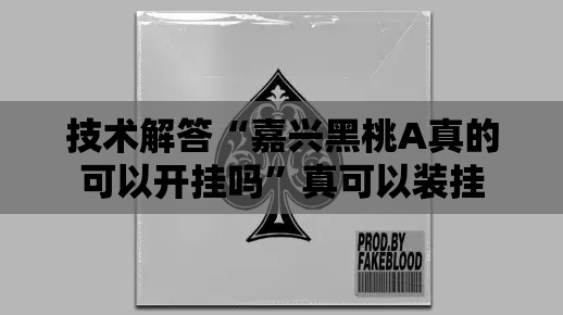 技术解答“嘉兴黑桃A真的可以开挂吗”真可以装挂