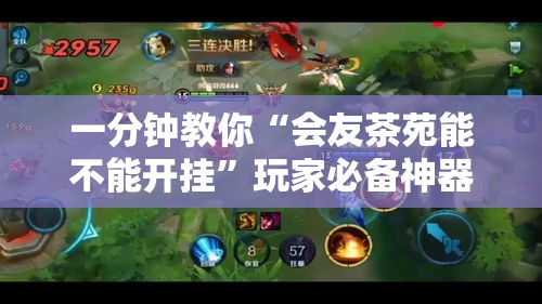 一分钟教你“会友茶苑能不能开挂”玩家必备神器