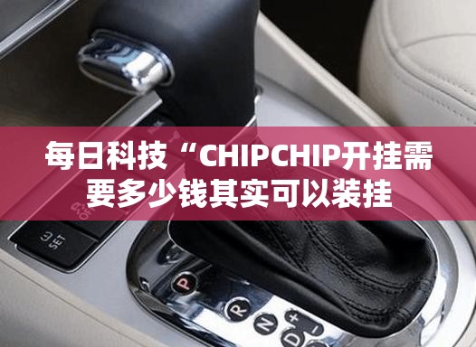 每日科技“CHIPCHIP开挂需要多少钱其实可以装挂