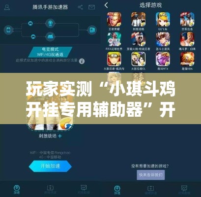 玩家实测“小琪斗鸡开挂专用辅助器”开挂方法