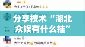 分享技术“湖北众娱有什么挂”事实上确实有挂