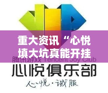 重大资讯“心悦填大坑真能开挂吗”原来有挂