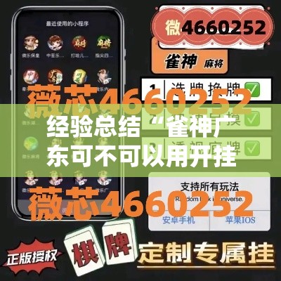 经验总结“雀神广东可不可以用开挂	”专业师傅带你了解