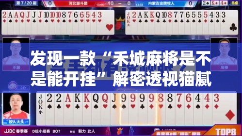 发现一款“禾城麻将是不是能开挂”解密透视猫腻