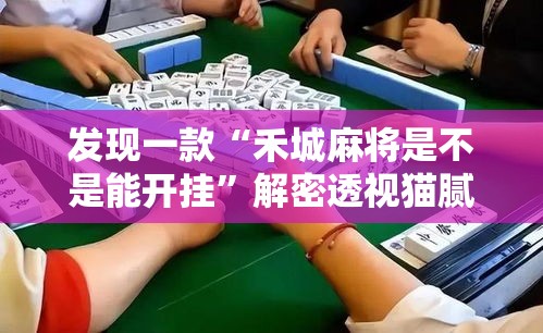 发现一款“禾城麻将是不是能开挂	”解密透视猫腻