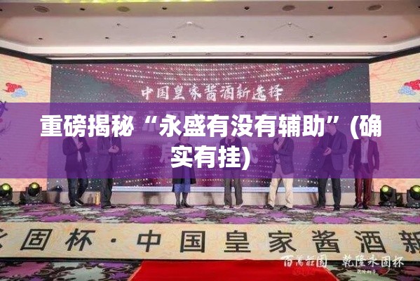重磅揭秘“永盛有没有辅助”(确实有挂)