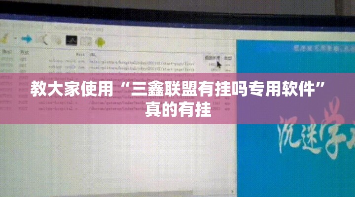 教大家使用“三鑫联盟有挂吗专用软件”真的有挂