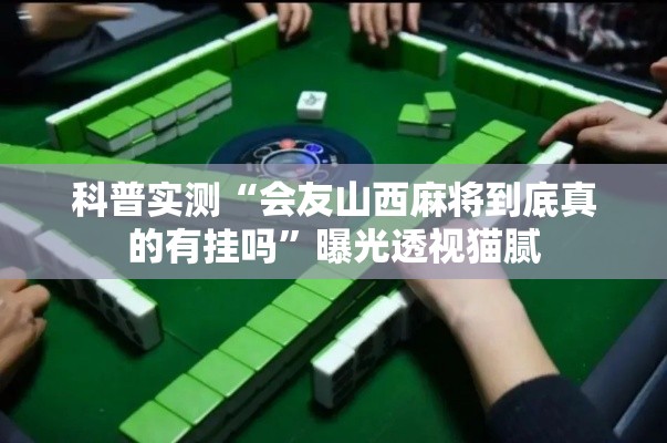 科普实测“会友山西麻将到底真的有挂吗	”曝光透视猫腻