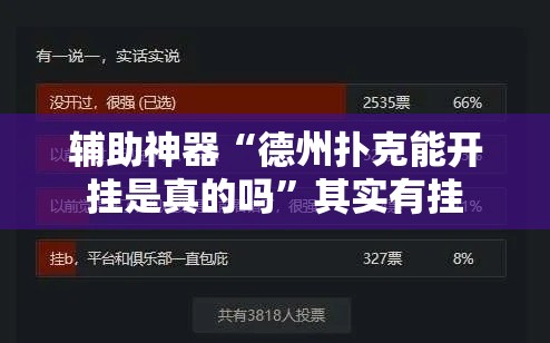 辅助神器“德州扑克能开挂是真的吗	”其实有挂