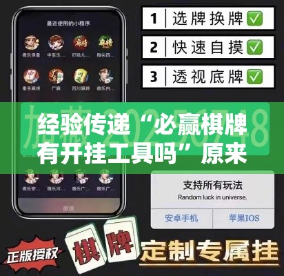 经验传递“必赢棋牌有开挂工具吗”原来真的有挂