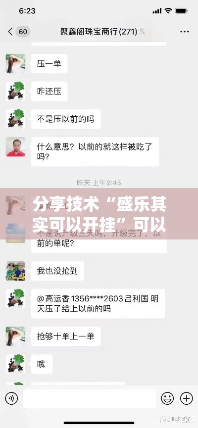 分享技术“盛乐其实可以开挂”可以辅助