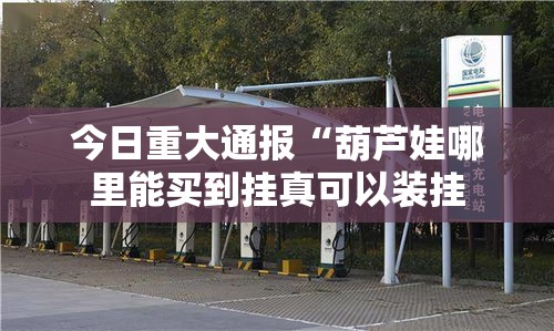 今日重大通报“葫芦娃哪里能买到挂真可以装挂