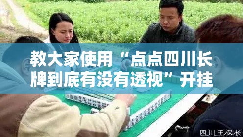 教大家使用“点点四川长牌到底有没有透视”开挂神器