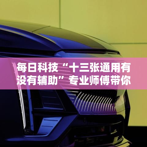 每日科技“十三张通用有没有辅助”专业师傅带你了解