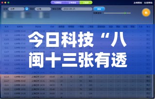 今日科技“八闽十三张有透视软件吗	”玩家必备神器