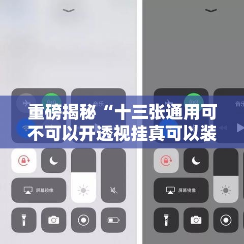 重磅揭秘“十三张通用可不可以开透视挂真可以装挂 重磅揭秘“十三张通用可不可以开透视挂真可以装挂