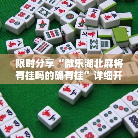 限时分享“微乐湖北麻将有挂吗的确有挂”详细开挂玩法