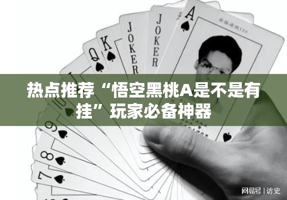 热点推荐“悟空黑桃A是不是有挂”玩家必备神器