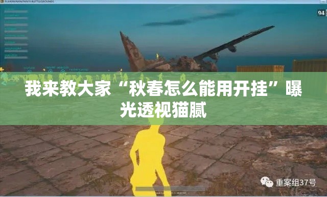 我来教大家“秋春怎么能用开挂	”曝光透视猫腻