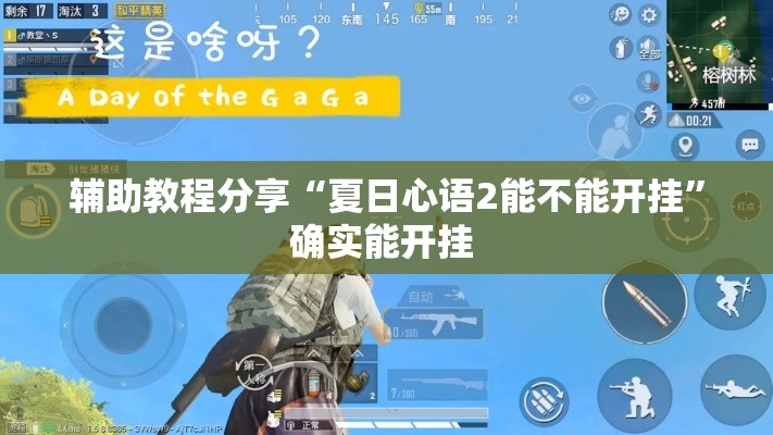 辅助教程分享“夏日心语2能不能开挂”确实能开挂 