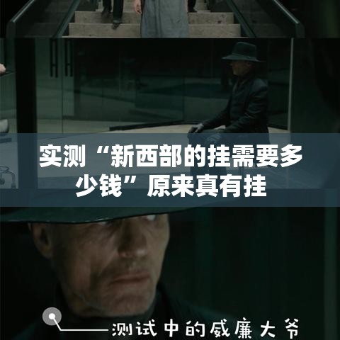 实测“新西部的挂需要多少钱”原来真有挂