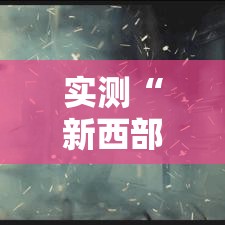 实测“新西部的挂需要多少钱”原来真有挂