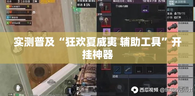 实测普及“狂欢夏威夷 辅助工具	”开挂神器