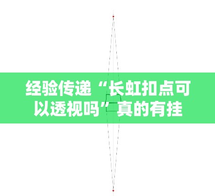 经验传递“长虹扣点可以透视吗	”真的有挂