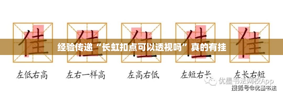 经验传递“长虹扣点可以透视吗”真的有挂