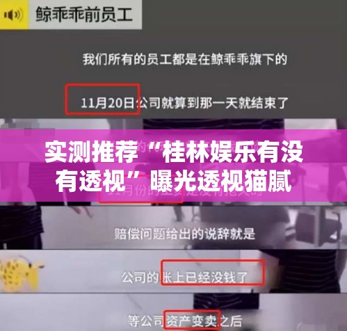 实测推荐“桂林娱乐有没有透视	”曝光透视猫腻