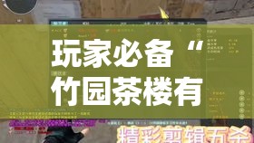 玩家必备“竹园茶楼有没有辅助工具”事实上真的有挂