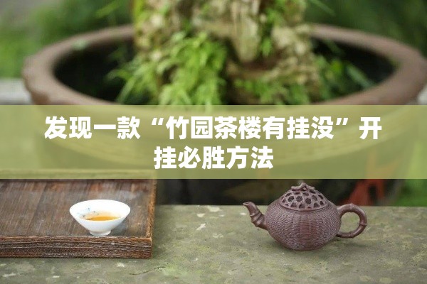 发现一款“竹园茶楼有挂没”开挂必胜方法