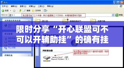 限时分享“开心联盟可不可以开辅助挂	”的确有挂